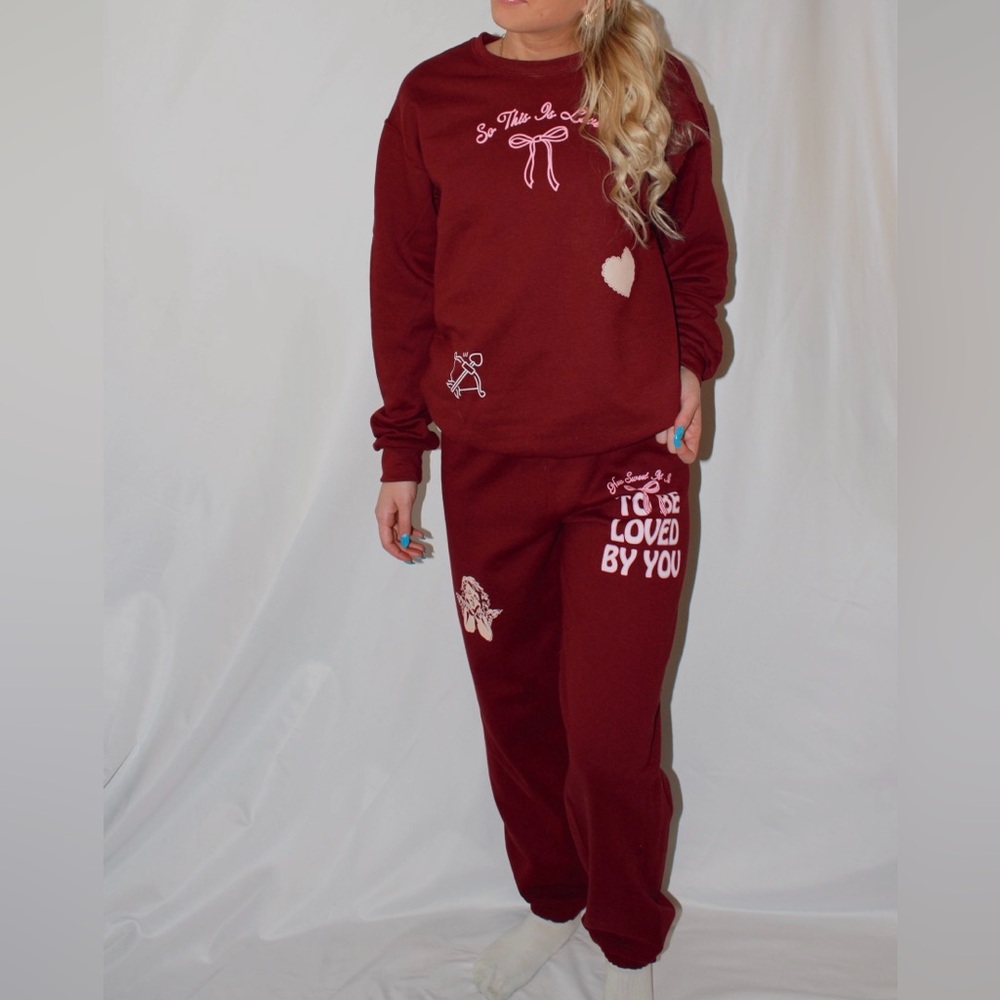 sweat set (SWEATSHIRT)